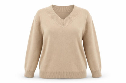 rt denim Womens Beige   Pullover Jumper Size M