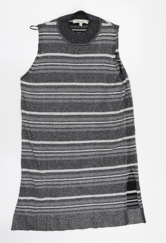 Peacocks Womens Multicoloured Striped  Fit & Flare  Size 12