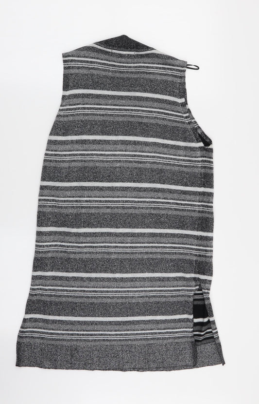 Peacocks Womens Multicoloured Striped  Fit & Flare  Size 12