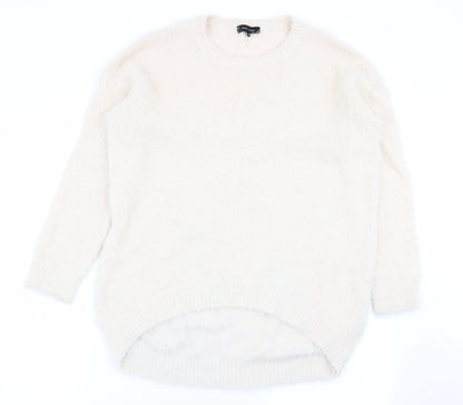 Womens UK Size 14 New Look Beige Pullover Jumper