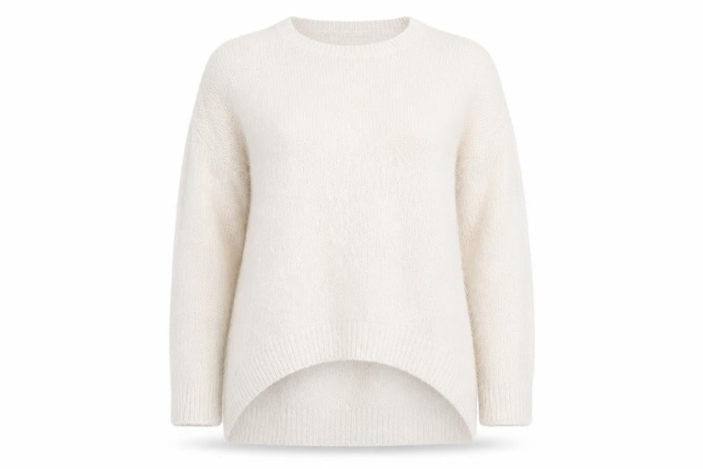 Womens UK Size 14 New Look Beige Pullover Jumper