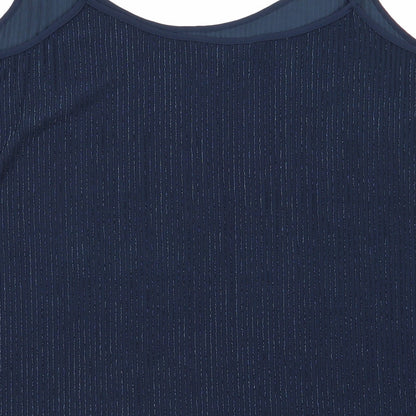Womens UK Size 14 NEXT Blue Basic Tank