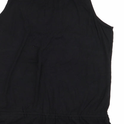 Womens UK Size 14 Monsoon Black Basic Tank