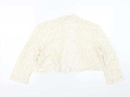 Womens UK Size XL NEXT Beige Cape Jumper