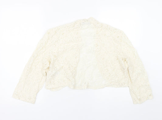 Womens UK Size XL NEXT Beige Cape Jumper