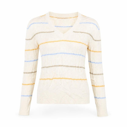 Womens UK Size S M&S Beige Pullover Jumper