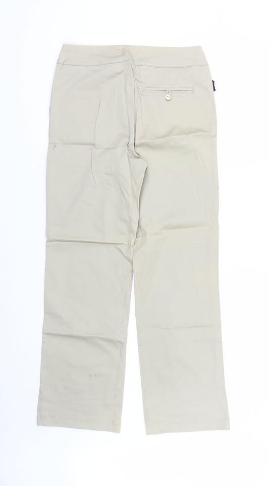 Moose Golf Womens Beige   Chino Trousers Size 29 L28 in