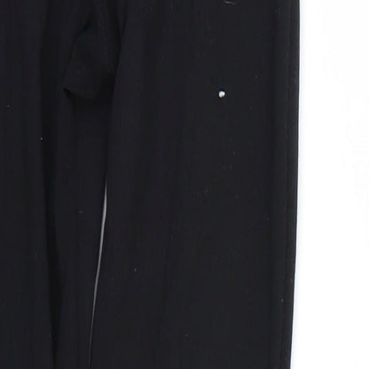 New Look Womens Black   Capri Leggings Size 6 L24 in