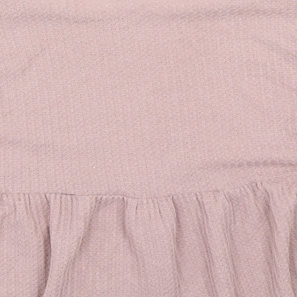 Womens UK Size S Shien Pink Basic T-Shirt