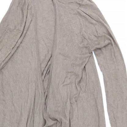 Womens UK Size 12 Peacocks Brown Cardigan Jumper