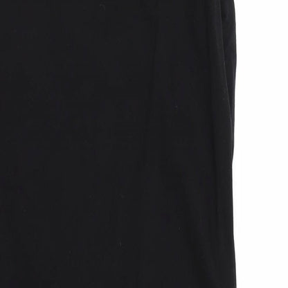 Reserved  Womens Black   Wrap Dress  Size L