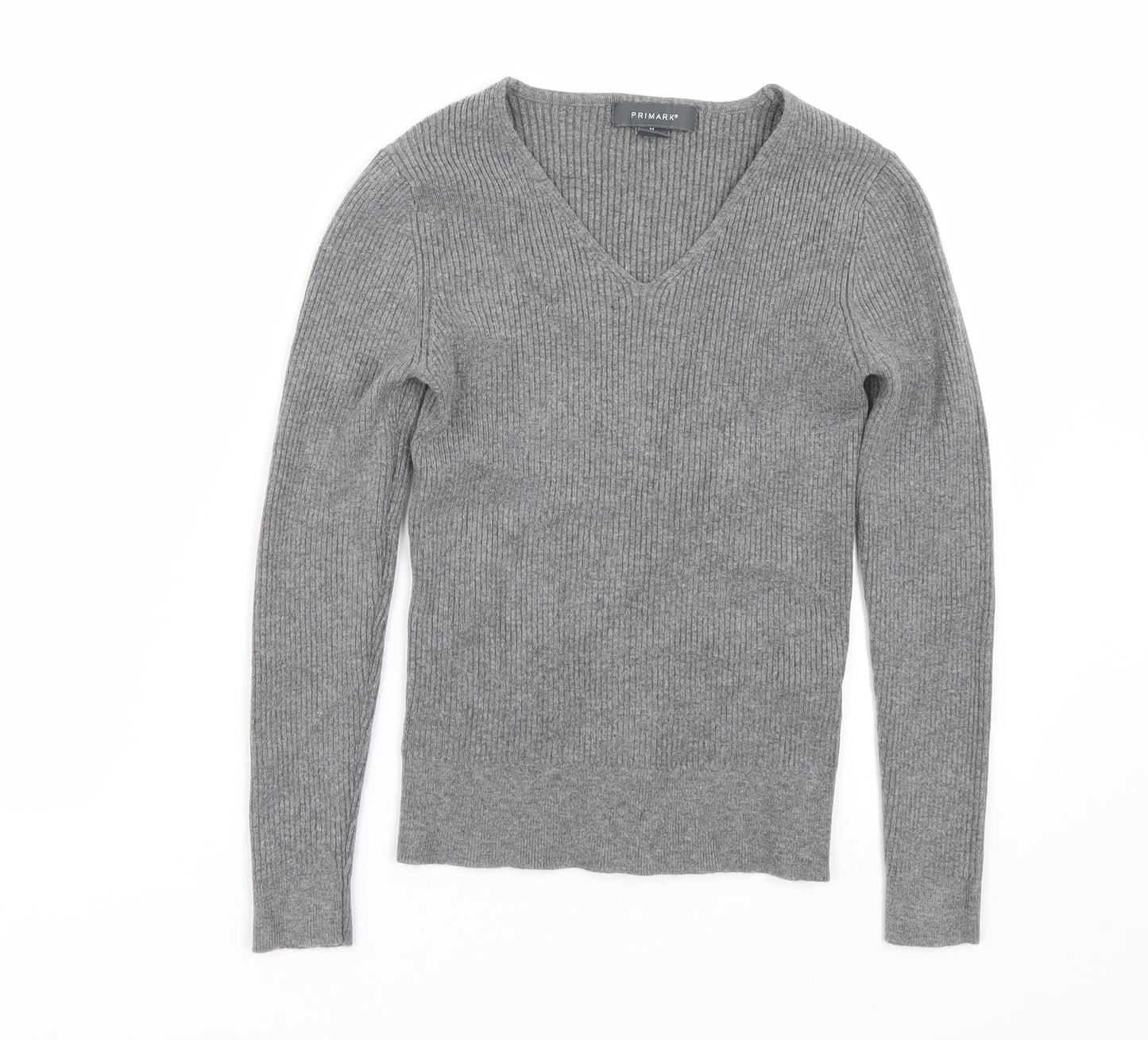 Primark Womens Grey   Basic T-Shirt Size M