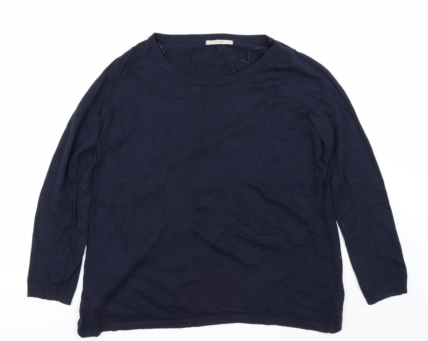 George Womens Blue   Pullover Jumper Size 14