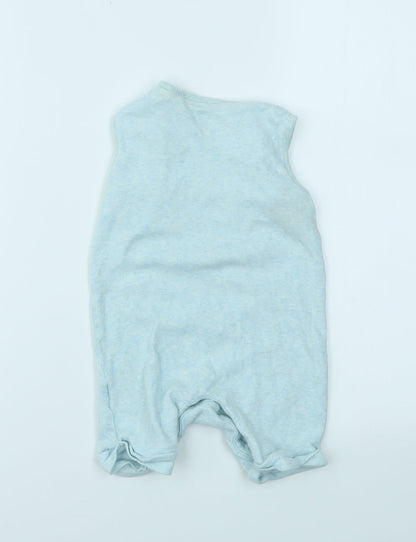 M Girls Blue   Babygrow One-Piece Size 6-9 Months