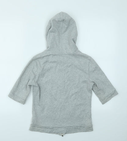 LoveDesign Womens Grey   Full Zip Jumper Size M
