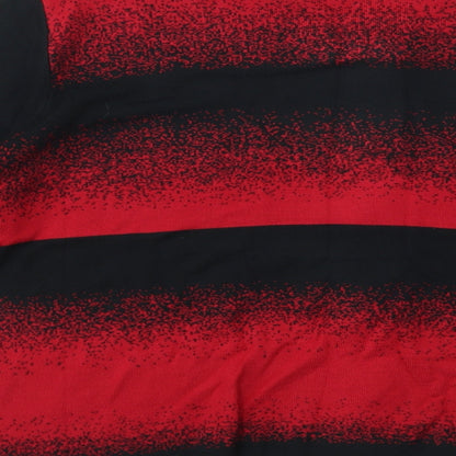 JUST ELEGANCE Womens Multicoloured Geometric  Full Zip Jumper Size XL