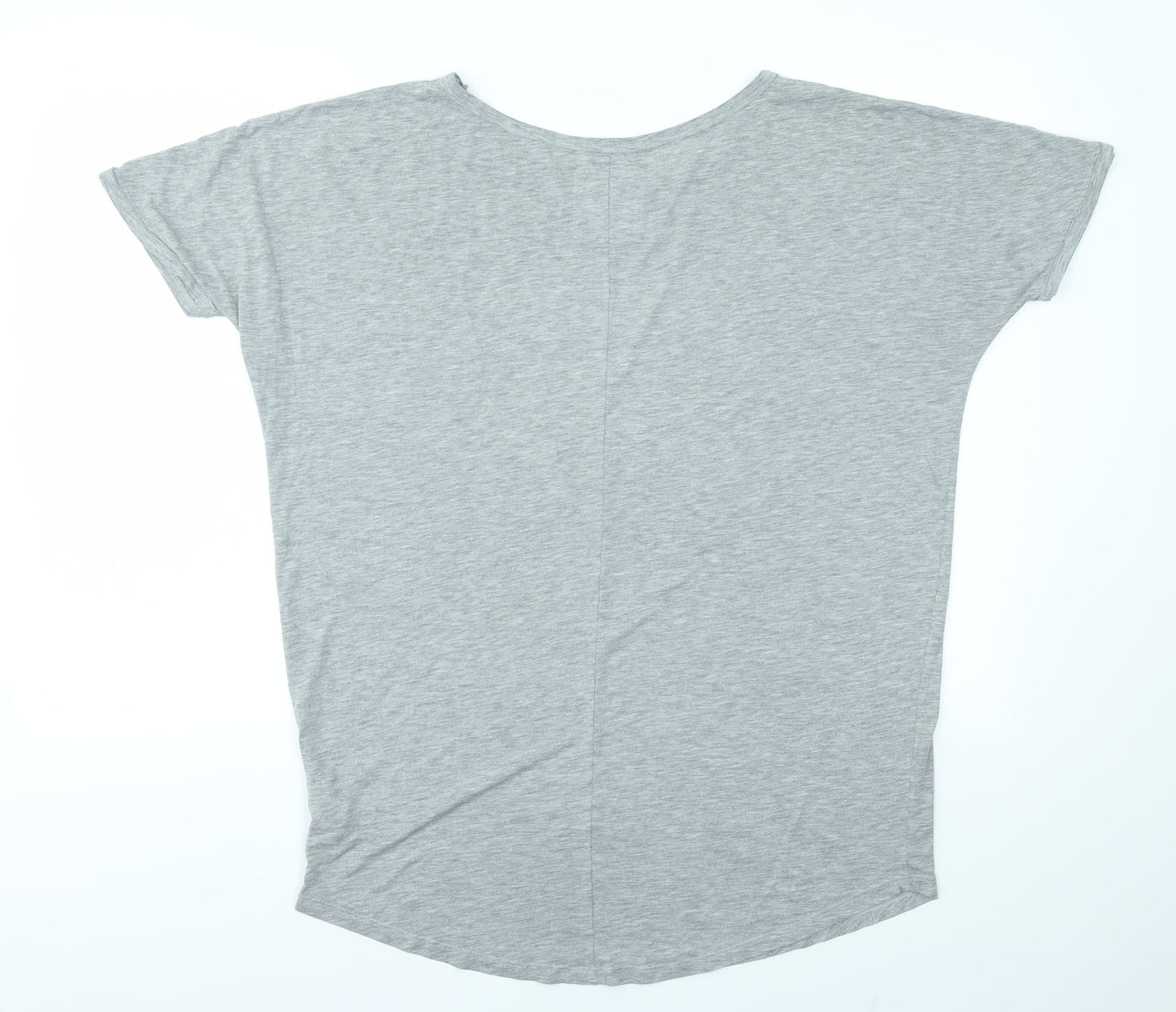 Womens UK Size 8 NEXT Grey Basic T-Shirt