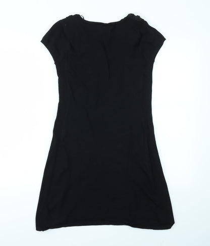 Purple Womens Black   Fit & Flare  Size L