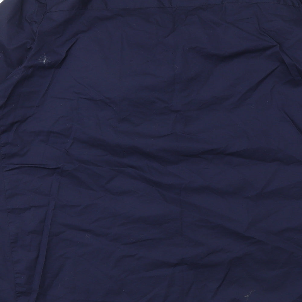 Womens UK Size S Zara Blue Basic Blouse