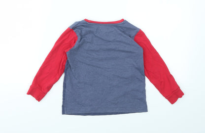 Matalan Boys Multicoloured   Basic T-Shirt Size 2-3 Years