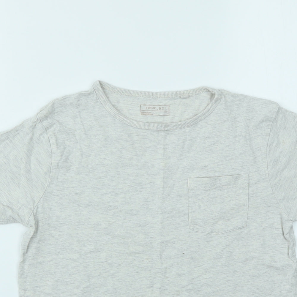 NEXT Boys Grey   Basic T-Shirt Size 9 Years