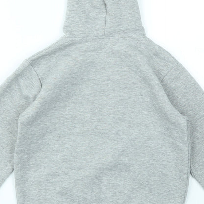 BLUE MOON  Boys Grey   Full Zip Sweatshirt Size 8 Years