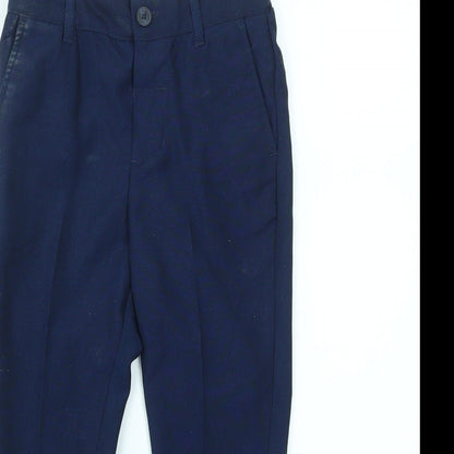 George Boys Blue   Jogger Trousers Size 3-4 Years