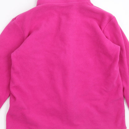 Freedom trail Womens Pink  Fleece Full Zip Jumper Size 6