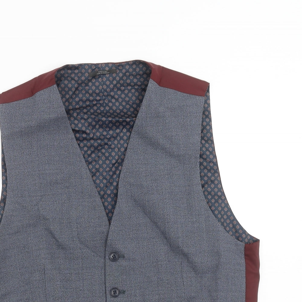 Mens UK Size M Marks and Spencer Regular Blue Suit Jacket