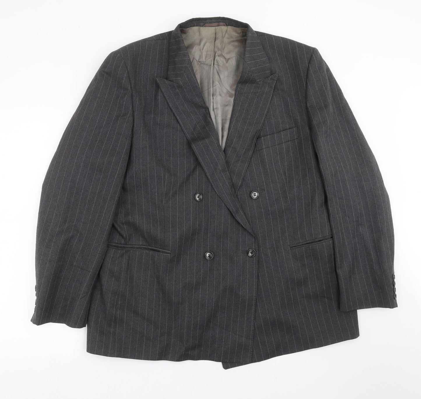 Mens UK Size 46 Mr Harry Regular Grey Suit Jacket
