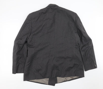 Mens UK Size 46 Mr Harry Regular Grey Suit Jacket