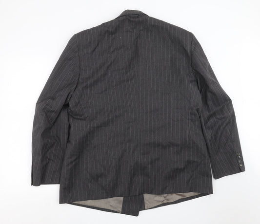 Mens UK Size 46 Mr Harry Regular Grey Suit Jacket