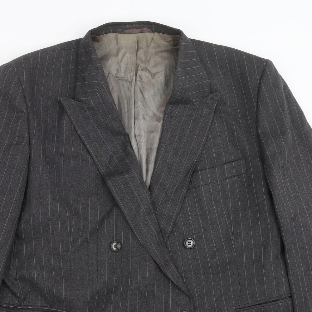 Mens UK Size 46 Mr Harry Regular Grey Suit Jacket