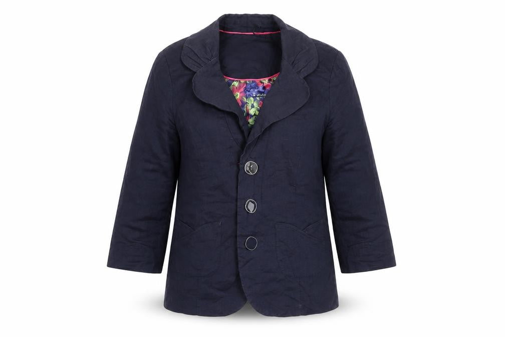 Womens UK Size 12 Marks and Spencer Regular Blue Suit Jacket