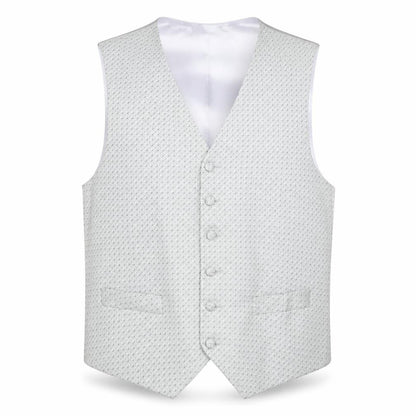 Mens UK Size L 1860 Menswear Regular Silver Suit Jacket