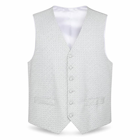 Mens UK Size L 1860 Menswear Regular Silver Suit Jacket