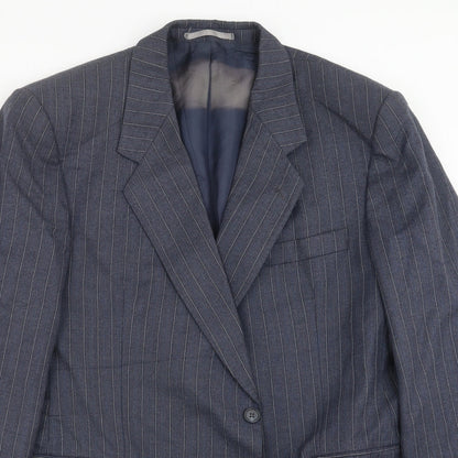 Mens UK Size 44 Odermark Regular Blue Suit Jacket