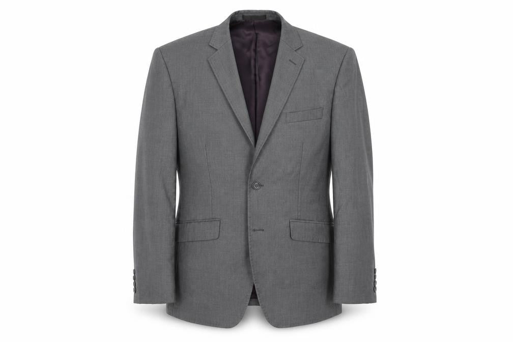 Frank Tailor Mens Grey   Jacket Suit Jacket Size 42