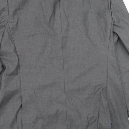 Frank Tailor Mens Grey   Jacket Suit Jacket Size 42