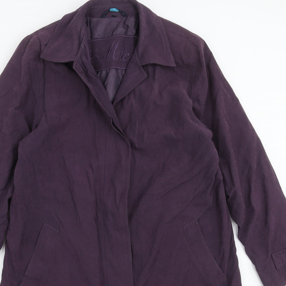 Womens UK Size 10 NuAge Purple Jacket