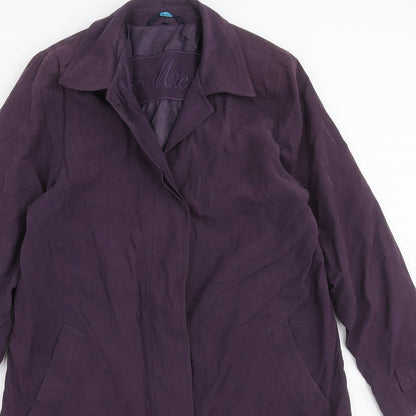 Womens UK Size 10 NuAge Purple Jacket