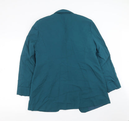 Select Womens Green   Jacket Suit Jacket Size 14