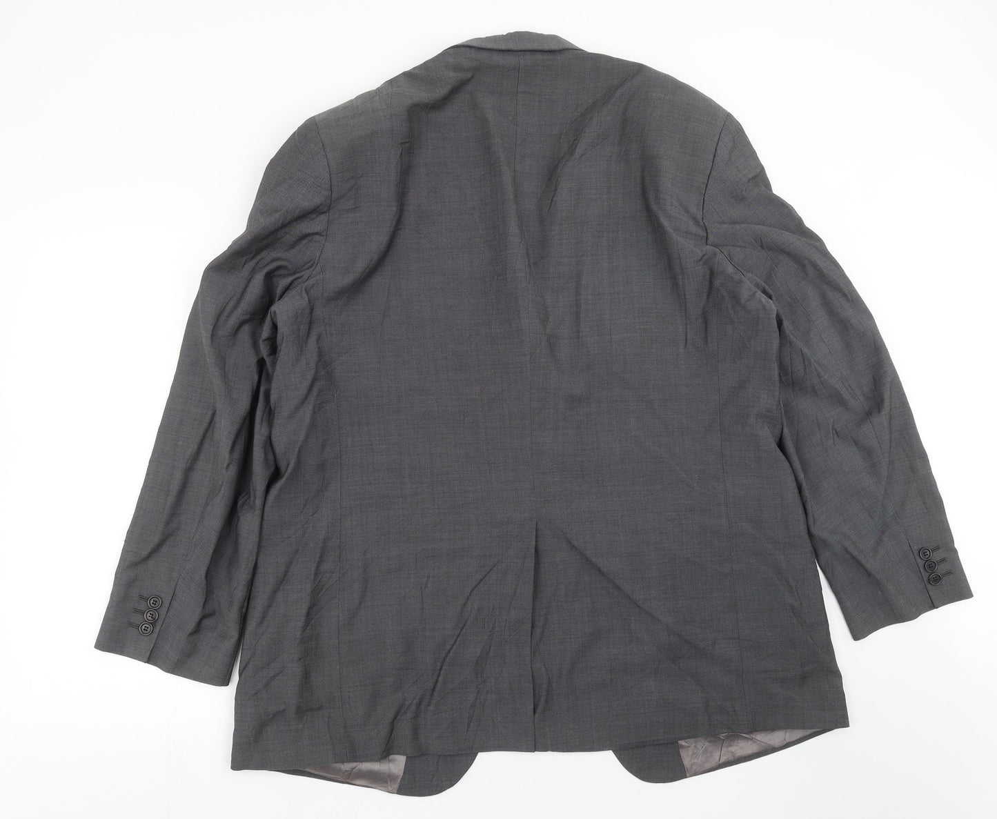 Mens UK Size 44 Preworn Regular Grey Suit Jacket
