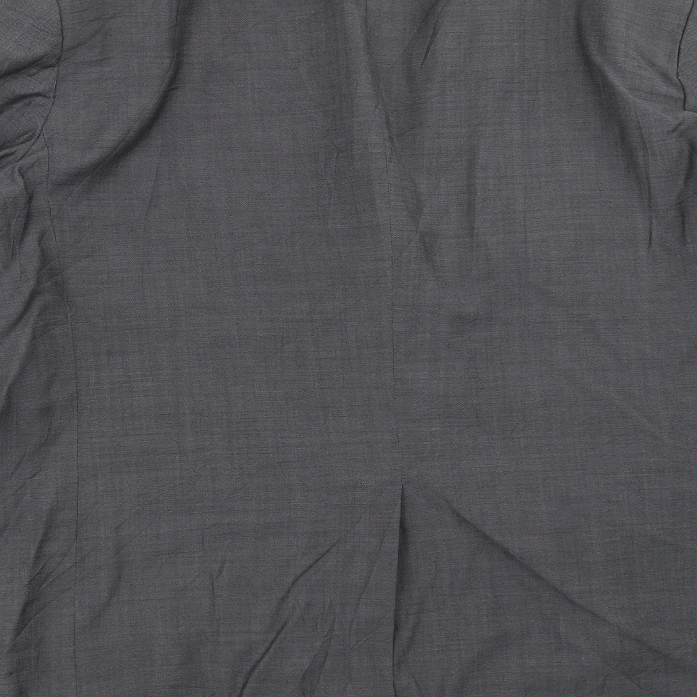Mens UK Size 44 Preworn Regular Grey Suit Jacket