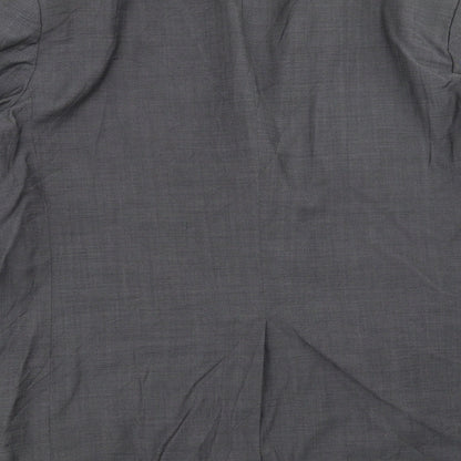 Mens UK Size 44 Preworn Regular Grey Suit Jacket