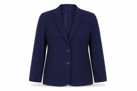 Womens UK Size 18 st Michael Regular Blue Suit Jacket