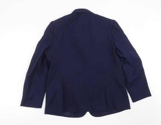 st Michael Womens Blue   Jacket Suit Jacket Size 18