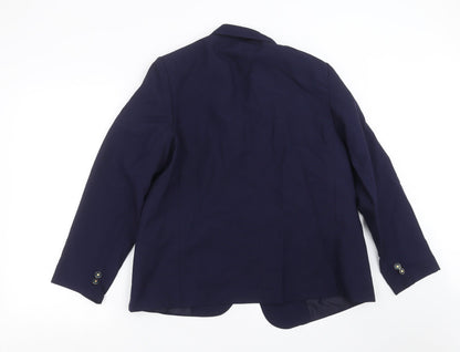 St michael  Womens Blue   Jacket Suit Jacket Size 16