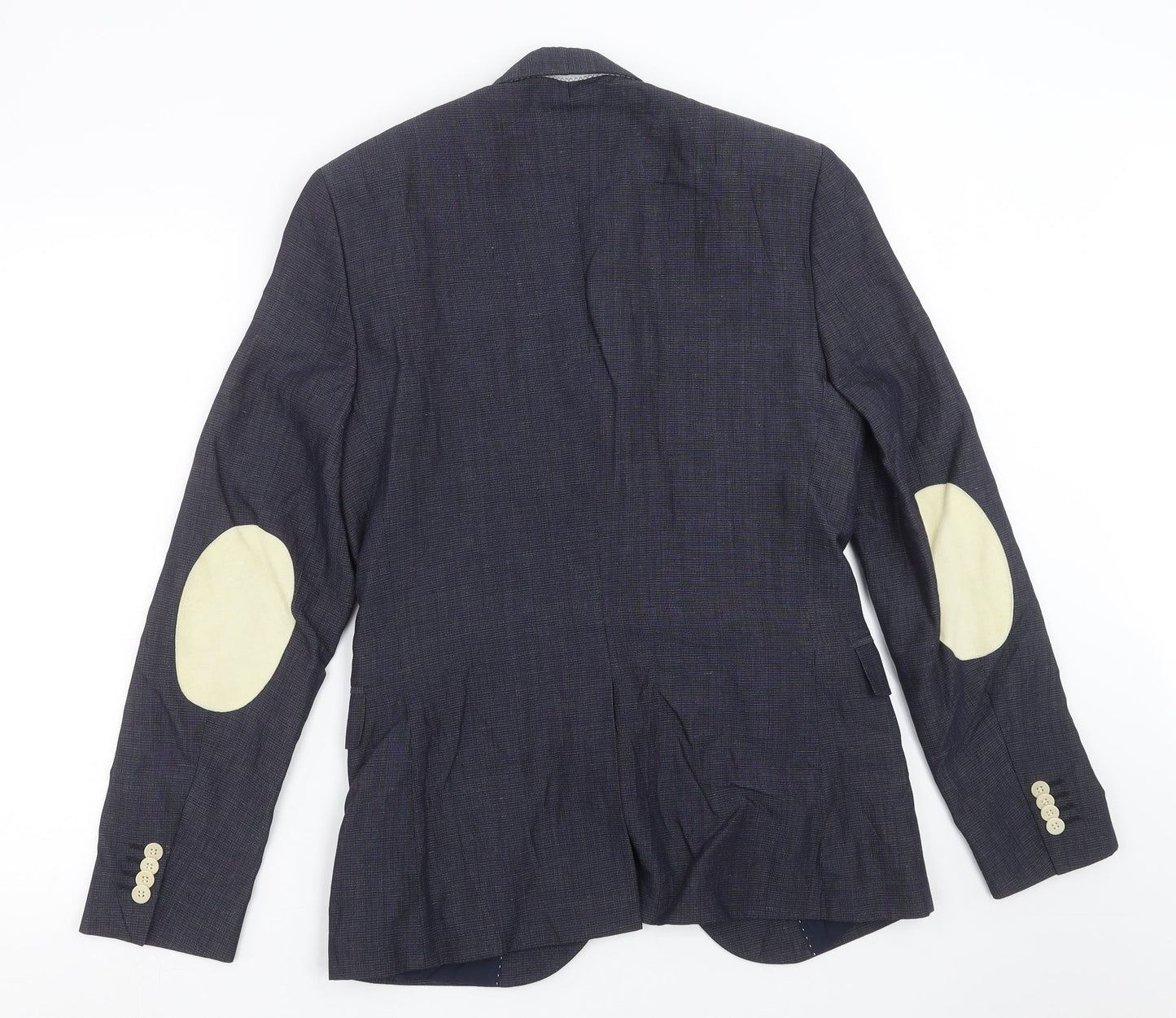 Mens UK Size 36 H&M Regular Blue Suit Jacket