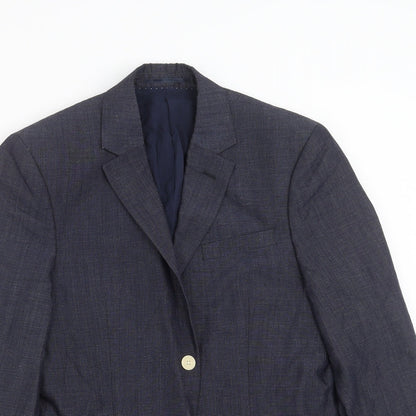 Mens UK Size 36 H&M Regular Blue Suit Jacket